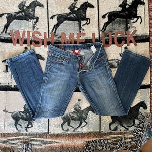 Y2k Lucky Brand Low Rise Bootcut Flared Jeans Size 27